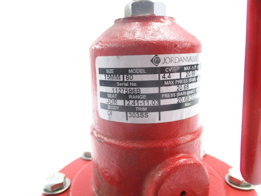 JORDAN VALVE 60 (AS PICTURED) NSNP