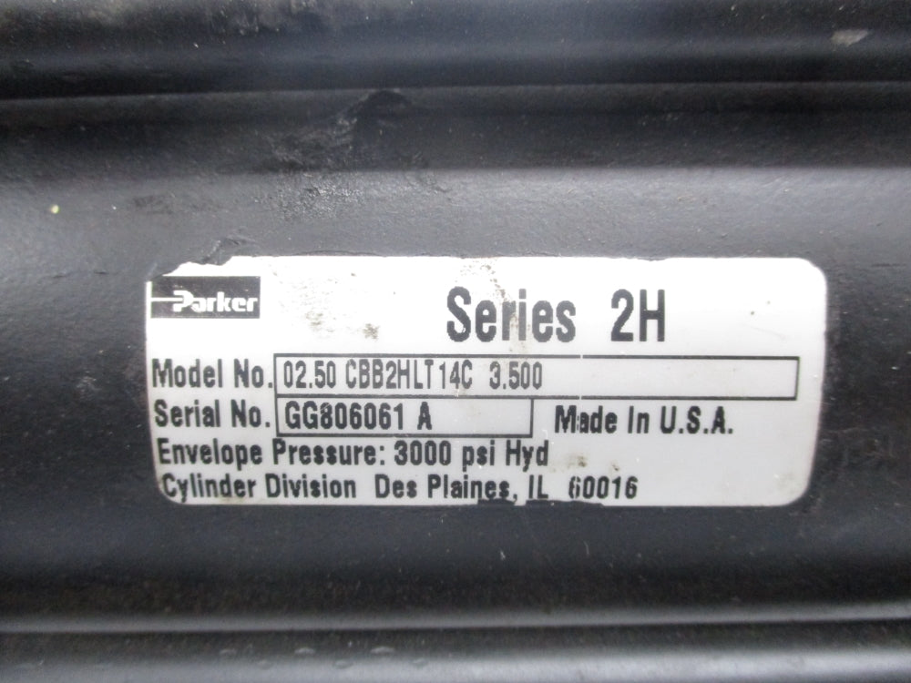 PARKER 02.50CBB2HLT14C3.500 3000PSI NSNP