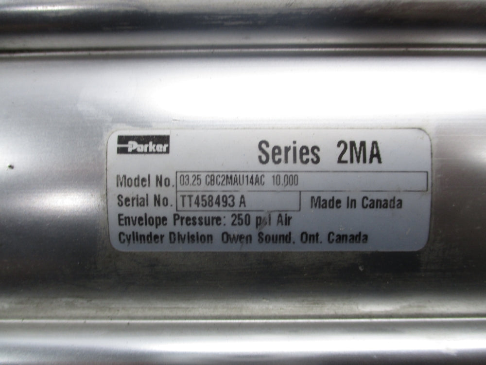 PARKER 03.25CBC2MAU14AC10.000 250PSI NSNP