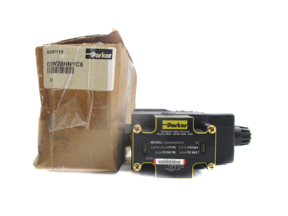 PARKER D3W20HNYC5 120V 5000PSI NSMP