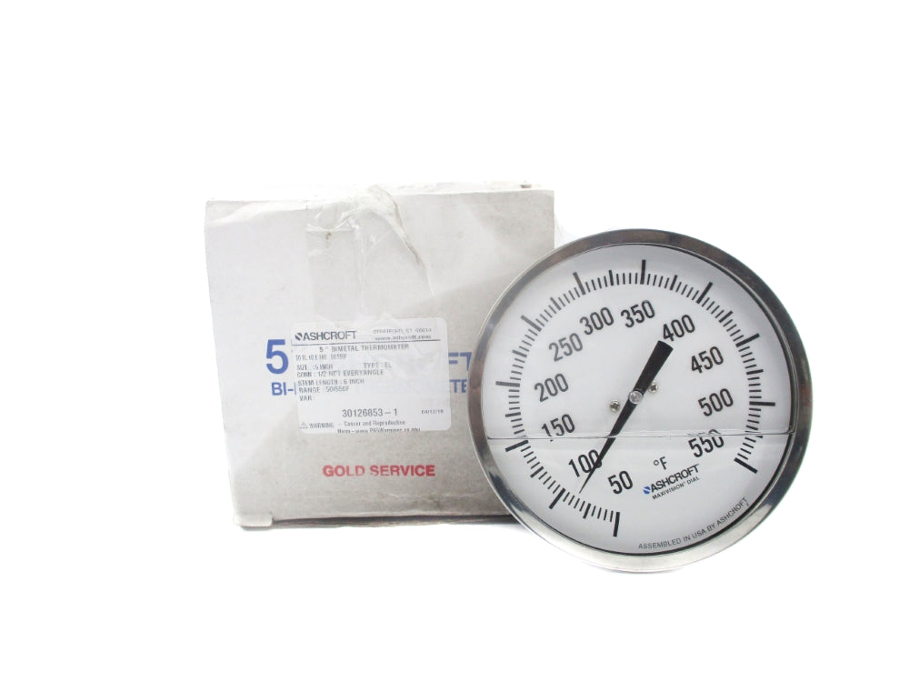 ASHCROFT 50EL60E06050/550F NSMP
