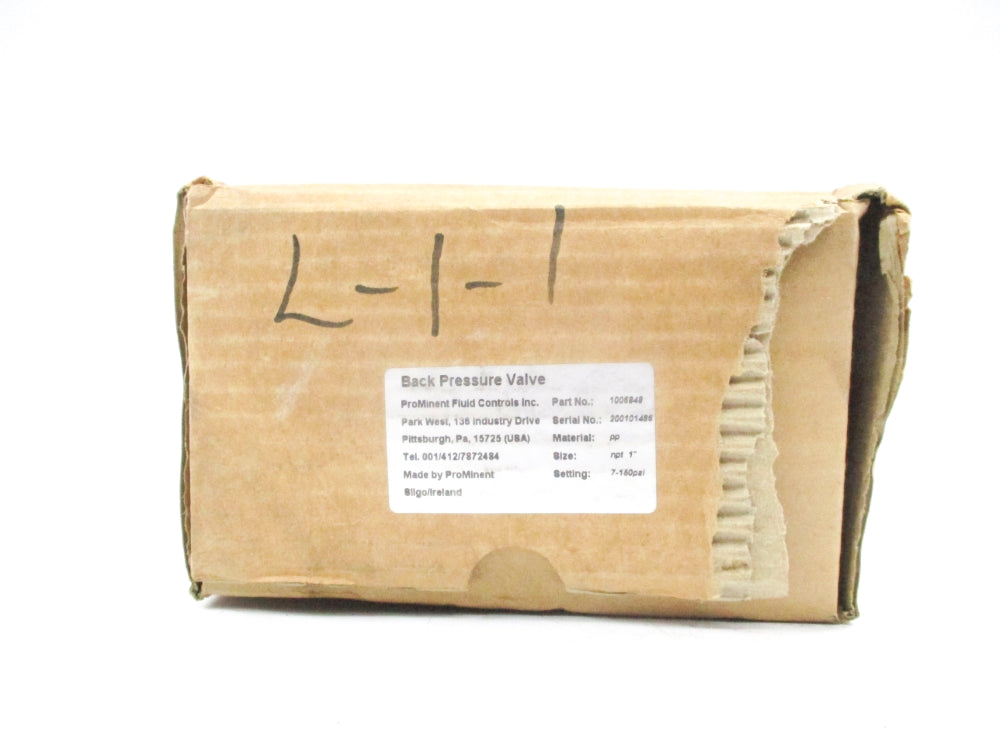 PROMINENT 1006848 1" 150PSI NSMP