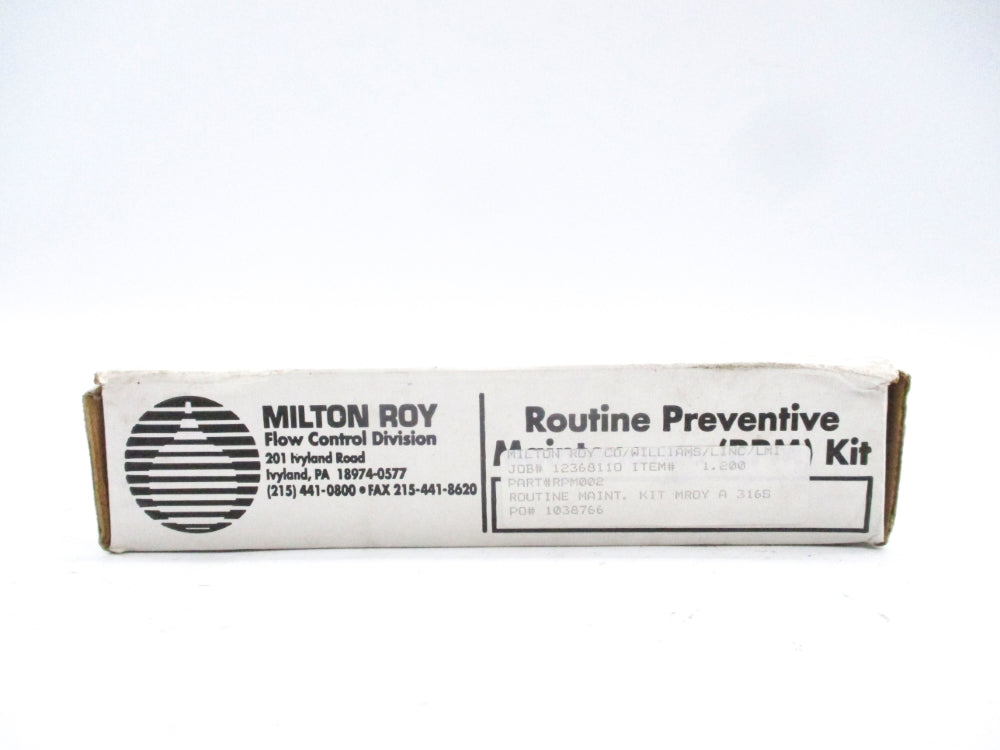 MILTON ROY RPM002 NSMP