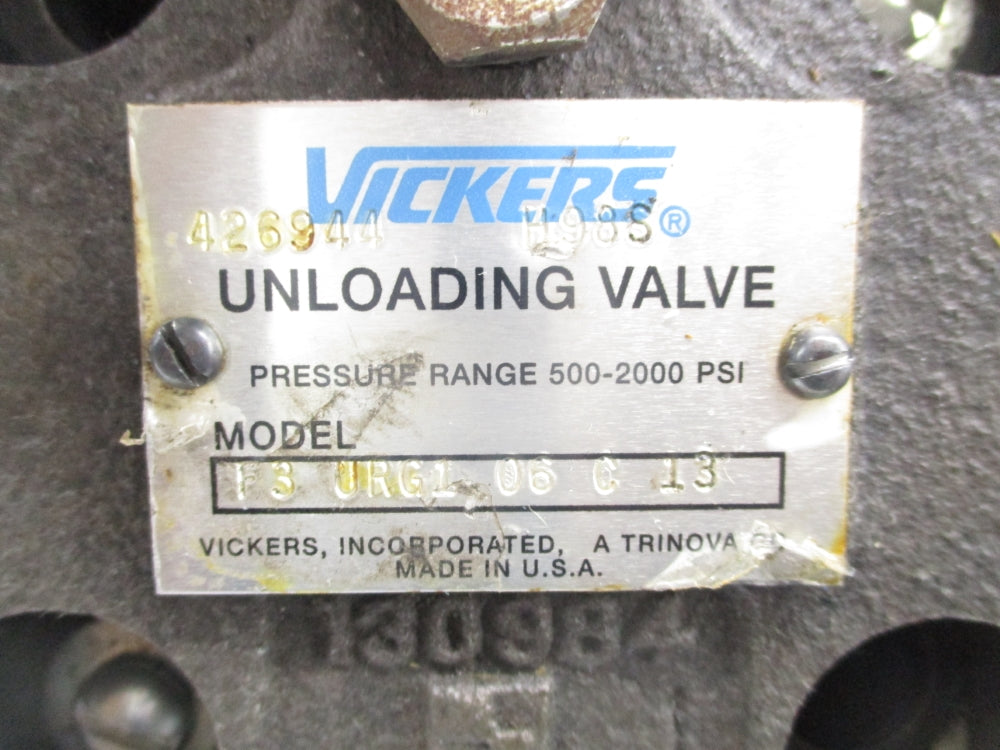 VICKERS F3URG106C13 426944 2000PSI NSNP