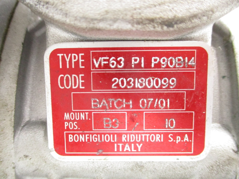 BONFIGLIOLI VF63PIP90BI4 (AS PICTURED) UNMP