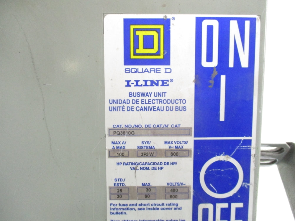 SQUARE D PQ3610G NSNP