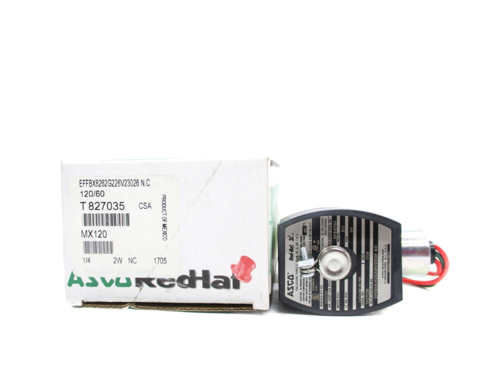 ASCO EFFBX8262G226V23026 120V 1/4" NSMP