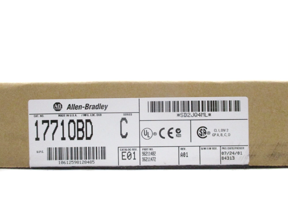 ALLEN BRADLEY 1771-OBD SER. C DATE: 2001 NSFS