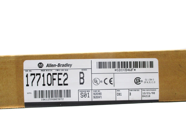 ALLEN BRADLEY 1771-OFE2 SER. B F/W B DATE: 1998 NSFS