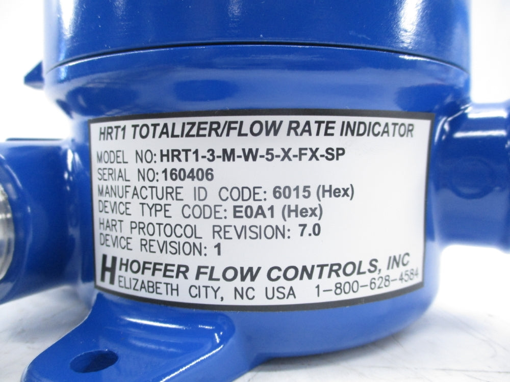 HOFFER FLOW CONTROLS HRT1-3-M-W-5-X-FX-SP NSNP
