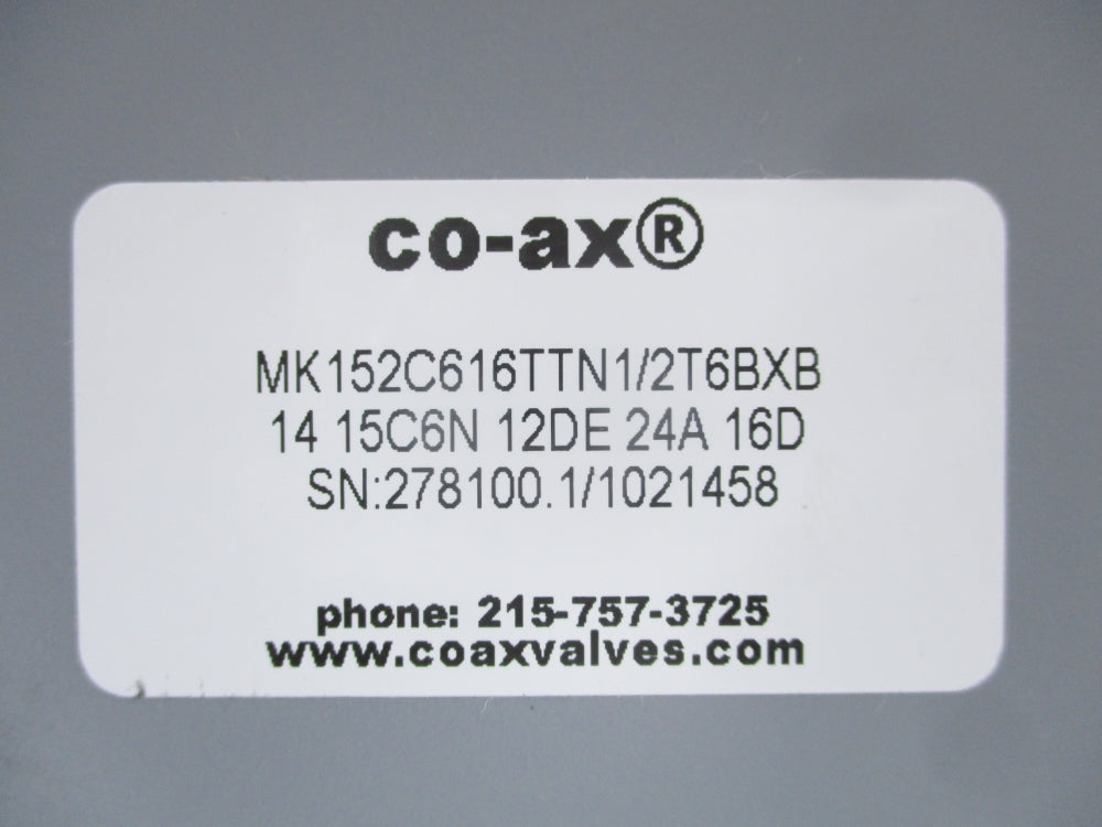 CO-AX MK152C616TTN1/2T6BXB NSNP