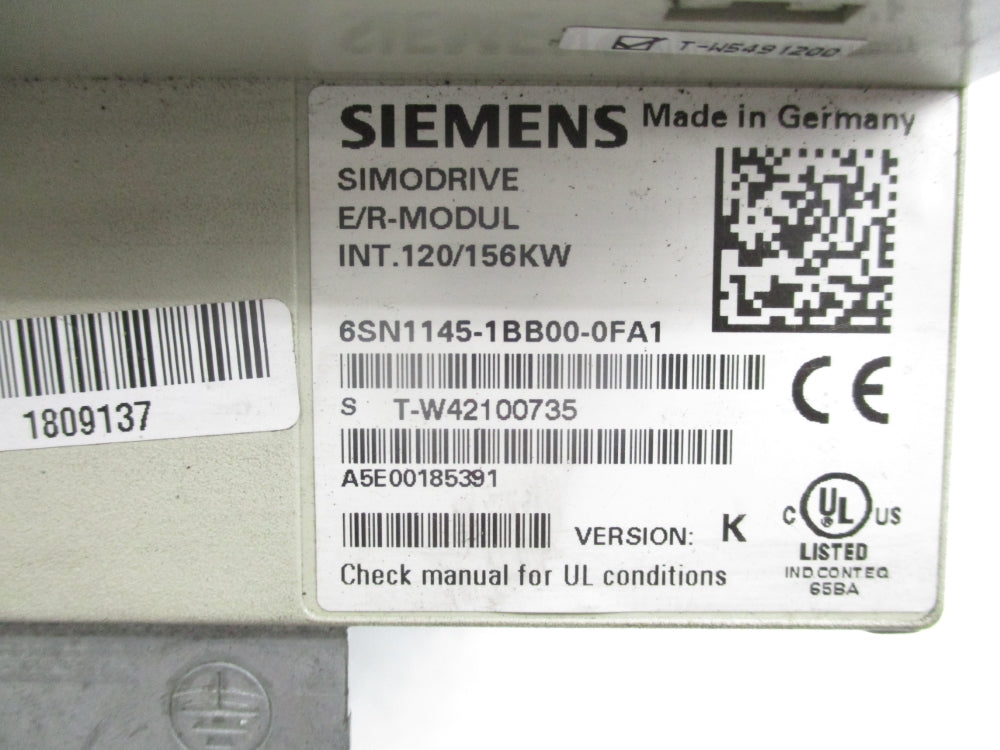 SIEMENS 6SN1145-1BB00-0FA1 UNMP