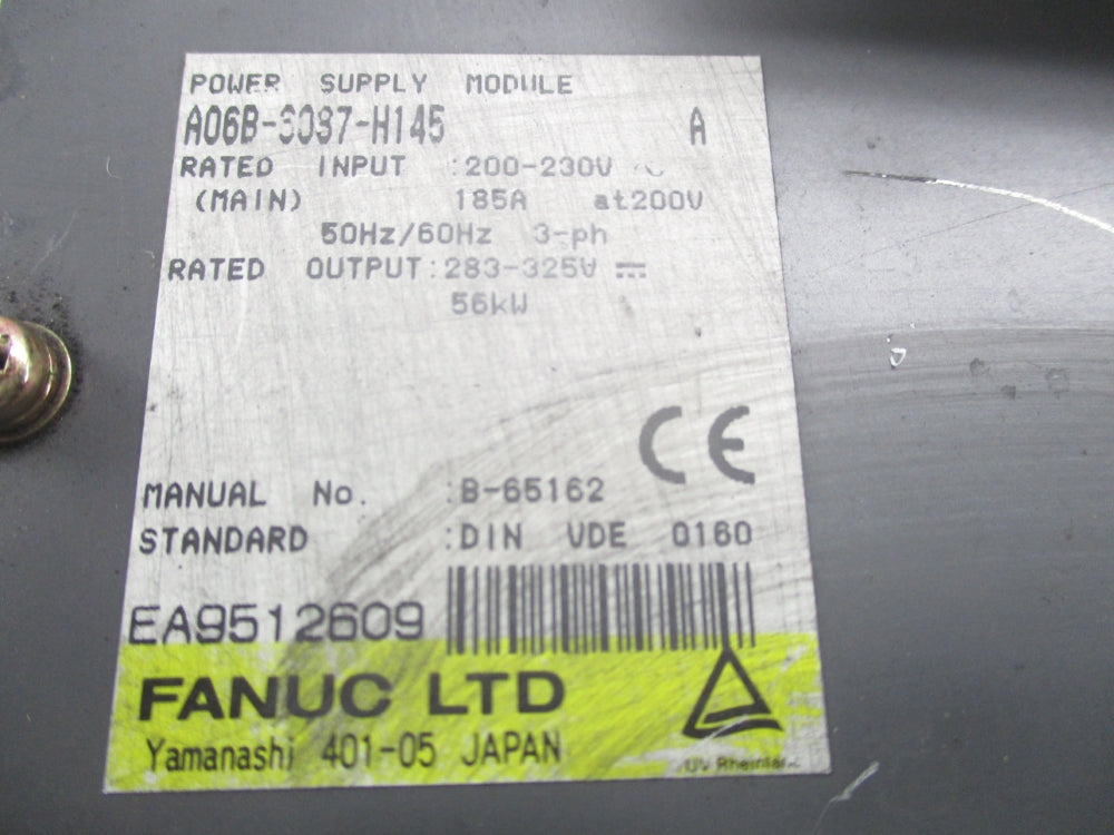 FANUC A06B-6087-H145 (AS PICTURED) UNMP