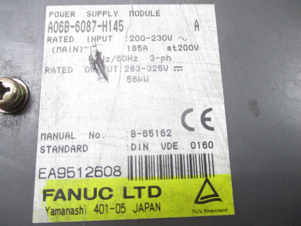 FANUC A06B-6087-H145 UNMP