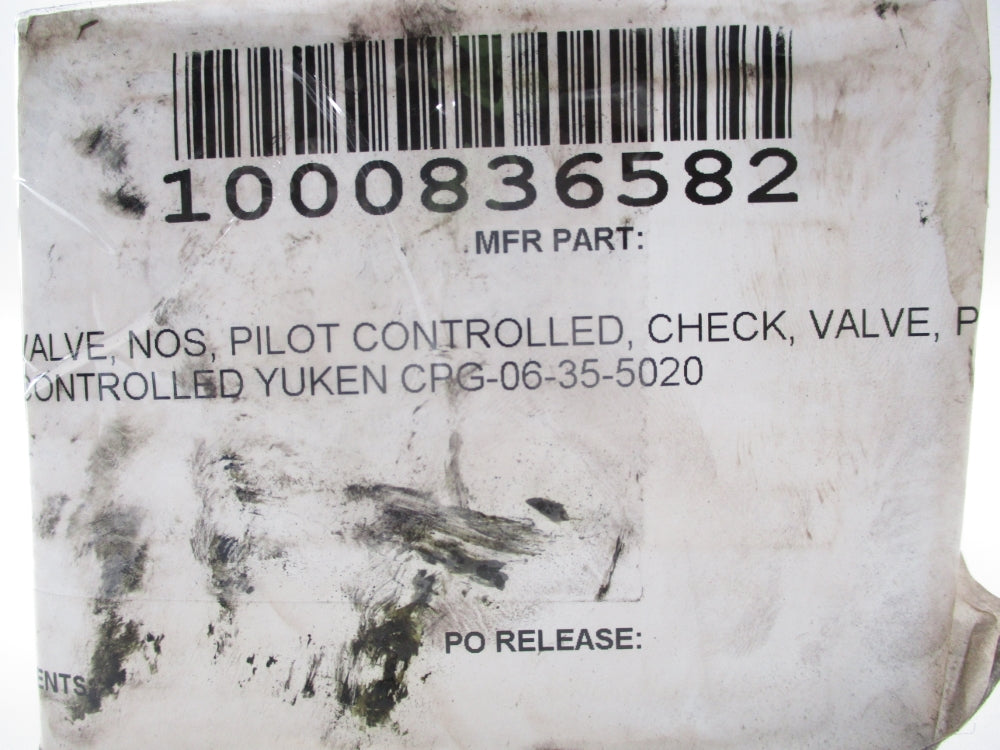 YUKEN CPG-06-35-5020 NSFS