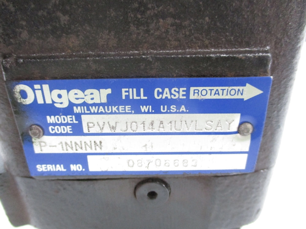 OILGEAR PVWJ014A1UVLSAYP-1NNNN NSNP