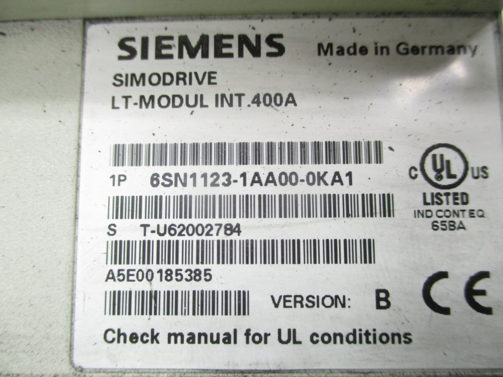 SIEMENS 6SN1123-1AA00-0KA1 UNMP
