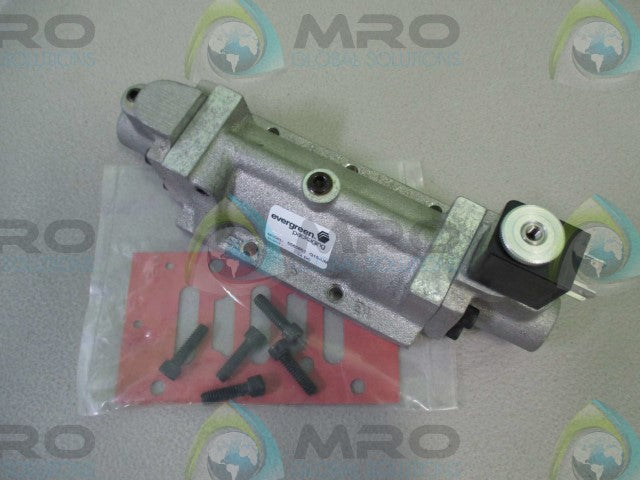 EVERGREEN PACKAGING 5560851 G15-UM BASE MOUNTED ALUMINUM VALVE *NEW NO BOX*
