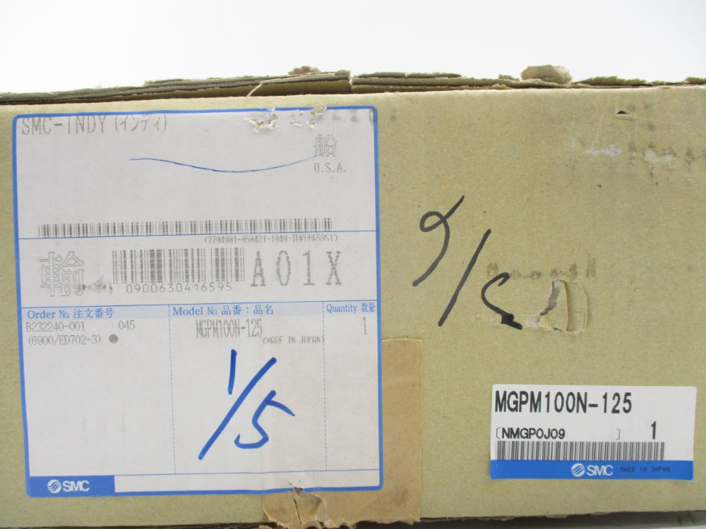 SMC MGPM100N-125 NSFS