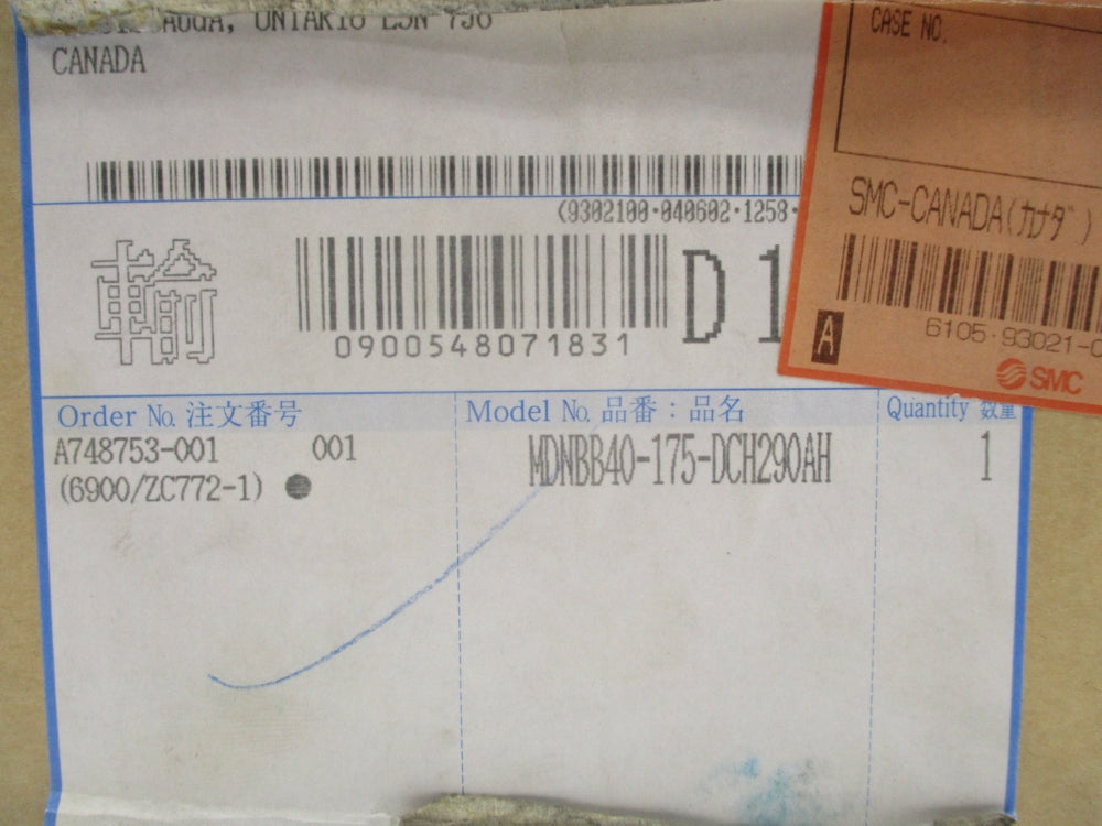 SMC MDNBB40-175-DCH290AH NSFS