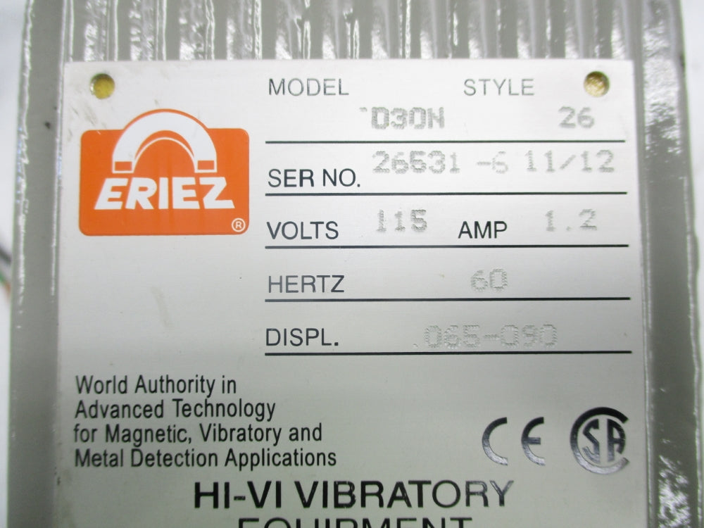 ERIEZ D30N NSNP