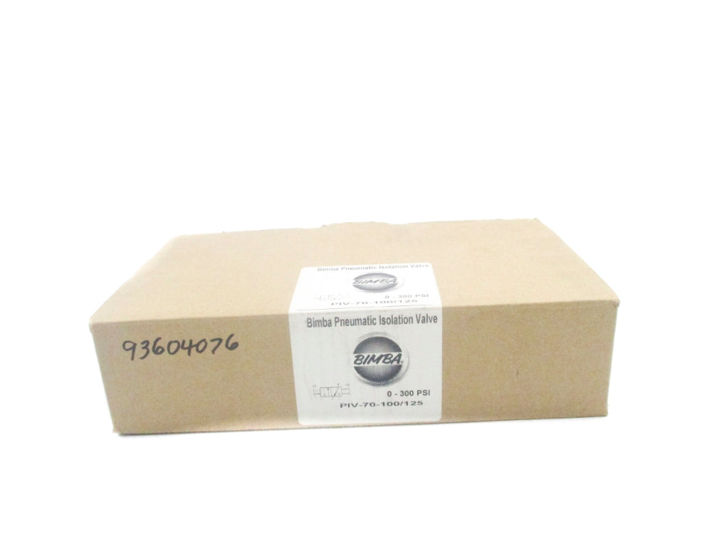 BIMBA PIV-70-100/125 0-300PSI NSMP