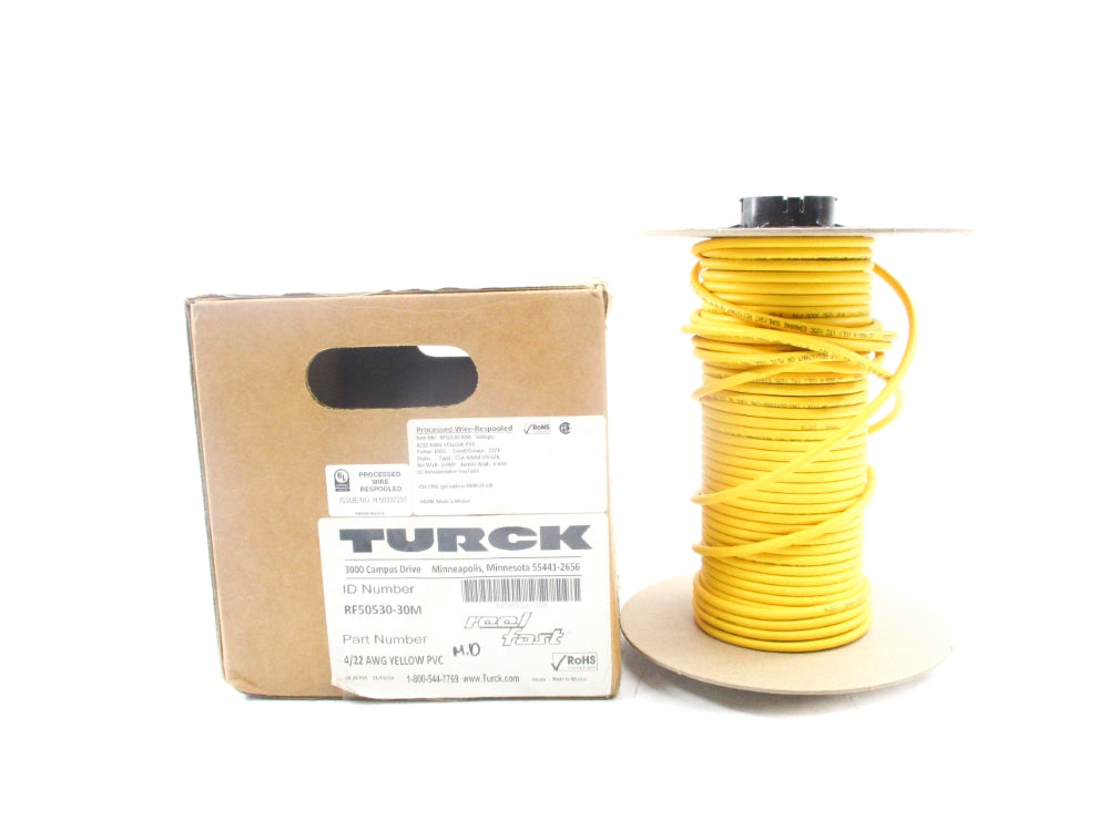 TURCK RF50530-30M 4/22AWGYELLOWPVC NSMP