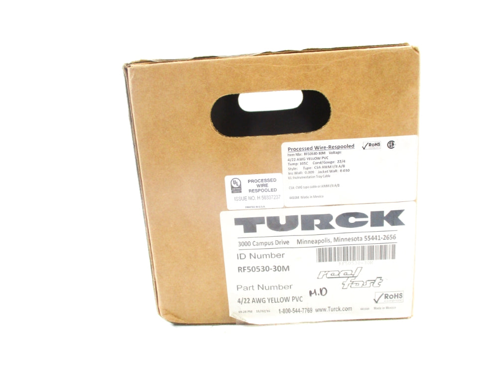 TURCK RF50530-30M 4/22AWGYELLOWPVC NSMP