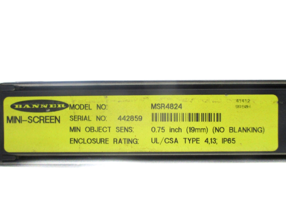 BANNER ENGINEERING MSR4824 UNMP