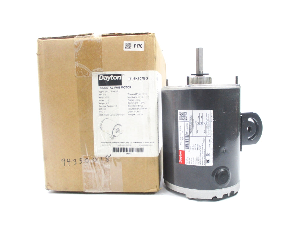 DAYTON 6K807BG NSMP