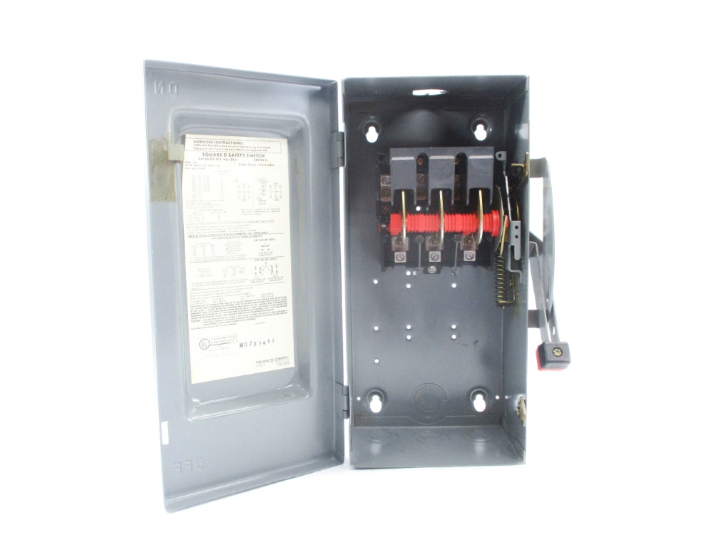 SQUARE D HU362 SER. E1 600V 60A UNMP