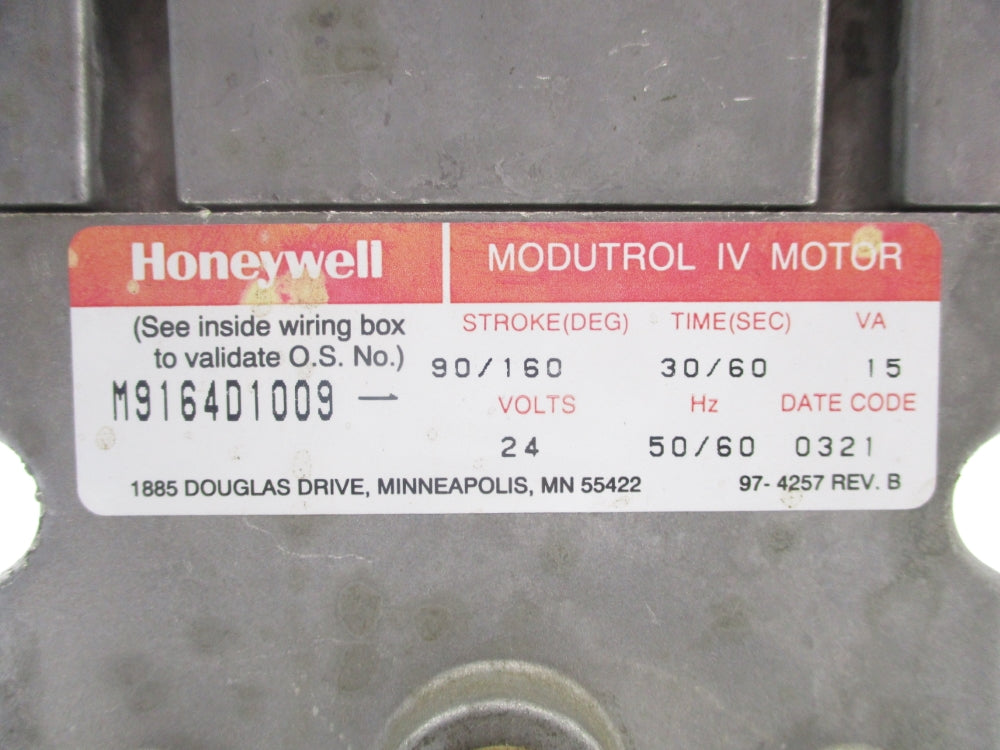 HONEYWELL M9164D1009 24V UNMP