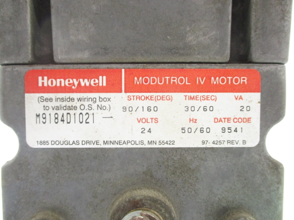 HONEYWELL M9184D1021 24V 30/60S UNMP