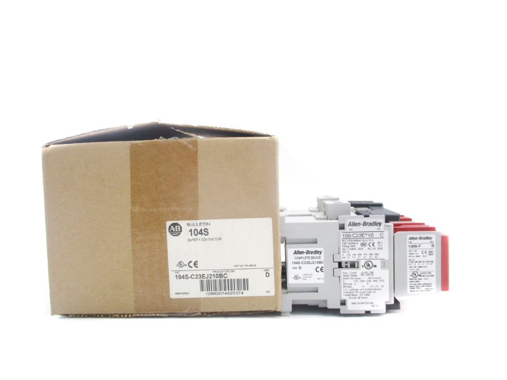 ALLEN BRADLEY 104S-C23EJ210BC SER. D 24V (BR/WH) NSMP