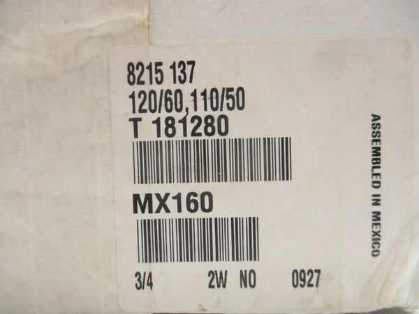 ASCO 8215137 3/4" 110/120V NSFS