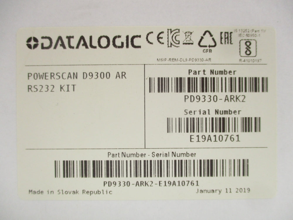 DATALOGIC PD9330-ARK2 NSFS