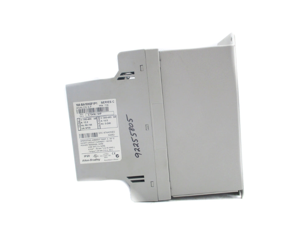 ALLEN BRADLEY 160-BA10NSF1P1 SER. C F/W 7.06 UNMP