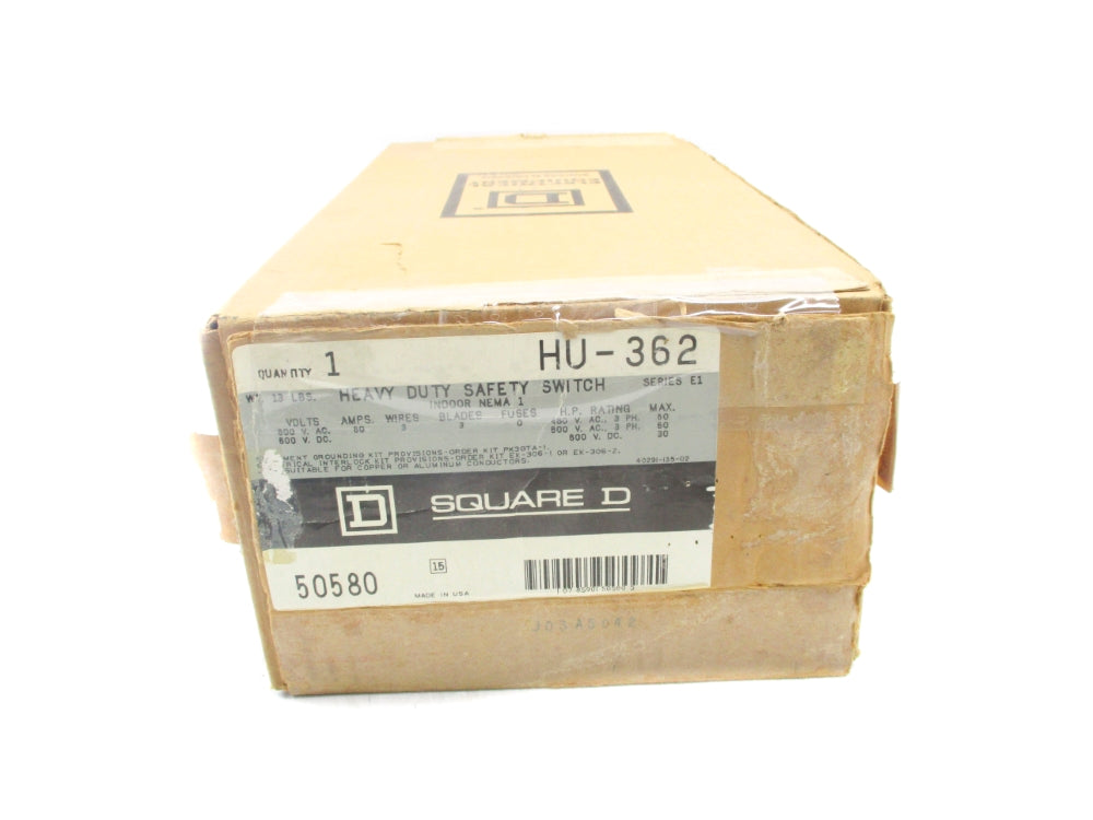 SQUARE D HU362 SER. E1 NSMP