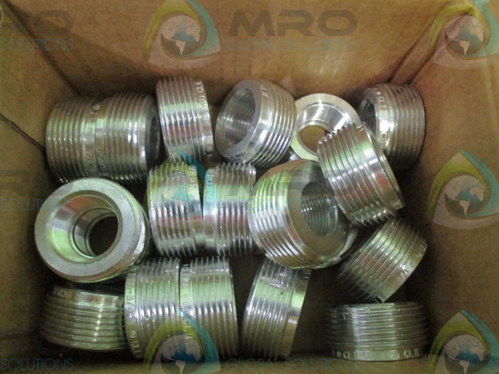 LOT OF 19 APPLETON ELECTRIC PRODUCTS RB12575A ALUMINUM REDUCERS *NEW IN BOX*