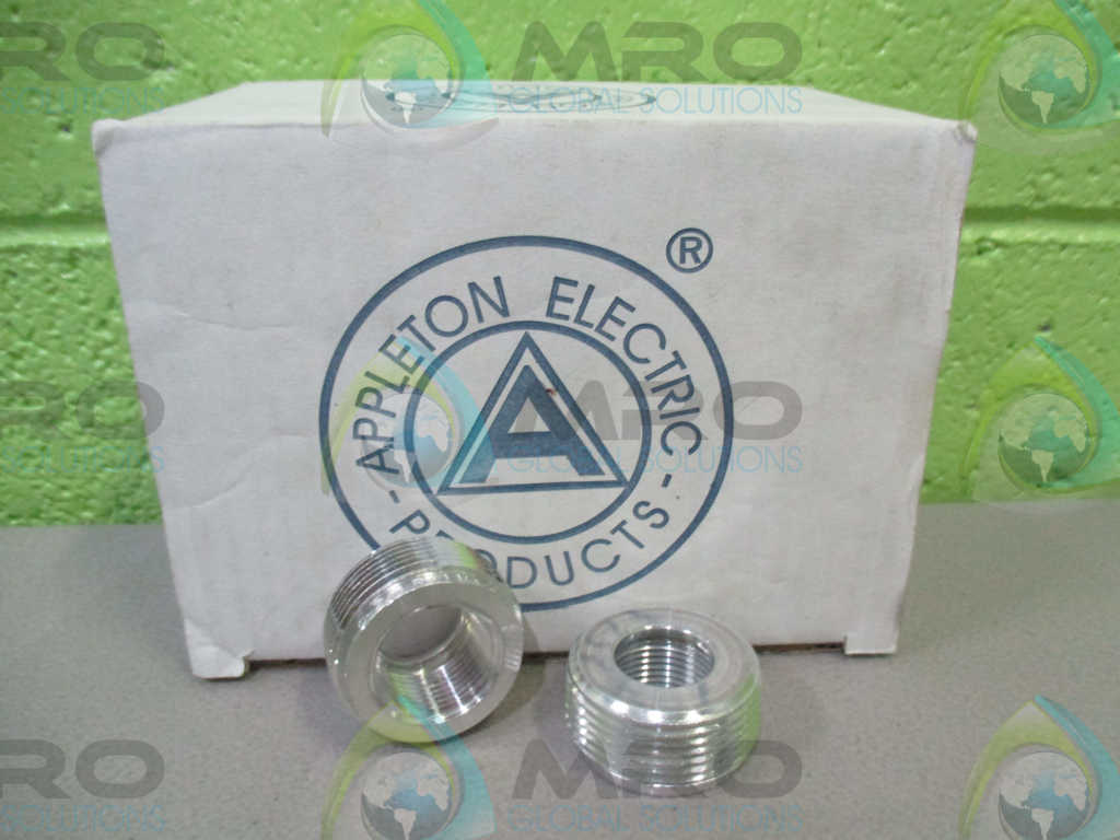 LOT OF 19 APPLETON ELECTRIC PRODUCTS RB12575A ALUMINUM REDUCERS *NEW IN BOX*