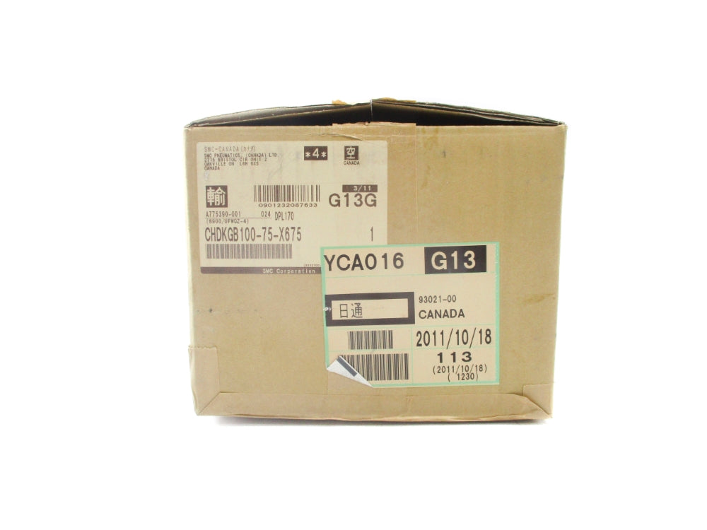 SMC CHDKGB100-75-X675 2400PSI NSMP