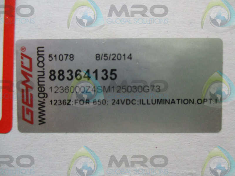 GEMU 1236000Z4SM125030G73  NSMP