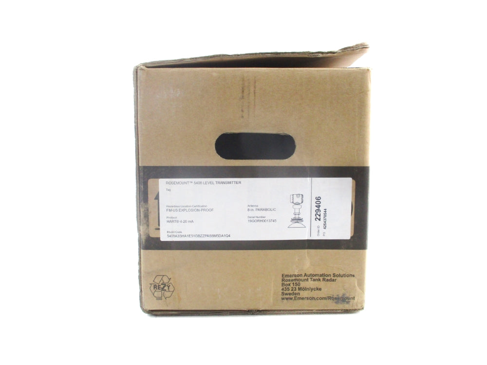 EMERSON 5408A3SHA1E51GBZZPAS8M5DA1Q4 NSMP