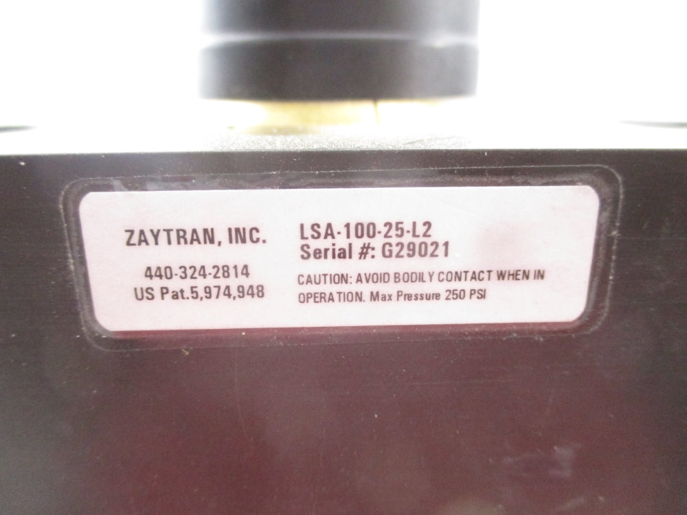 ZAYTRAN LSA-100-25-L2 250PSI NSNP