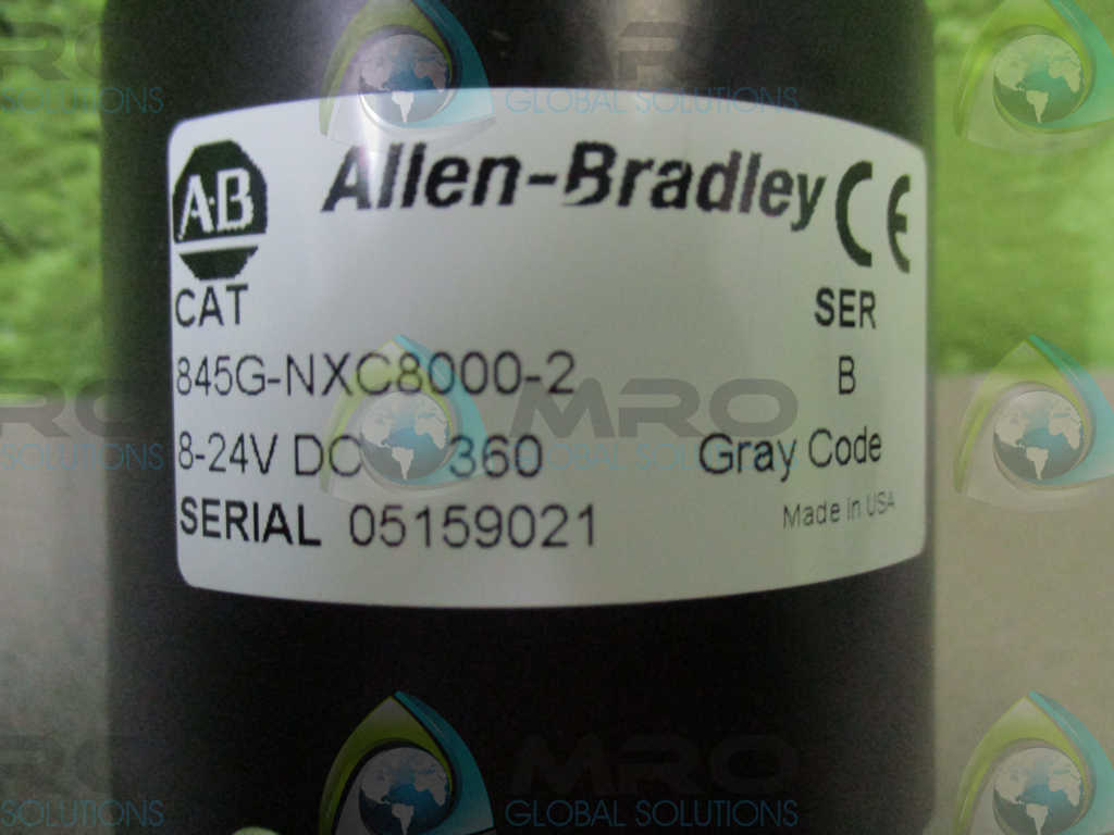 ALLEN BRADLEY 845G-NXC80000-2 SER.B ENCODER *NEW NO BOX*