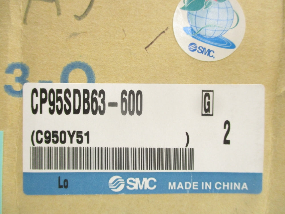 SMC CP95SDB63-600 C950Y51 (PKG OF 2) NSMP