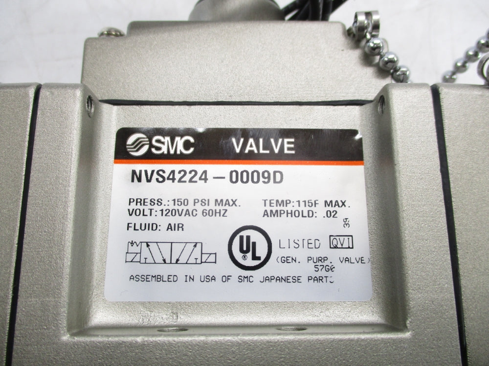 SMC NVS4224-0009D 120V 150PSI NSMP