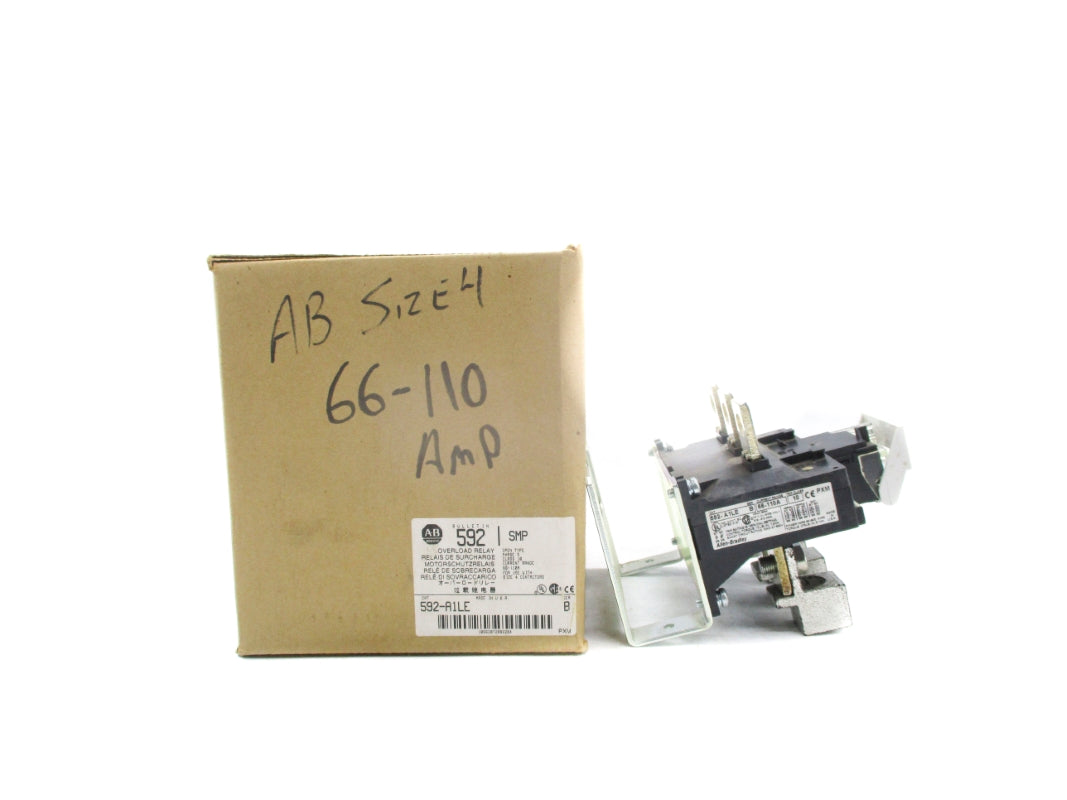 ALLEN BRADLEY 592-A1LE 110A SER. B 110A (BR/WH) NSMP