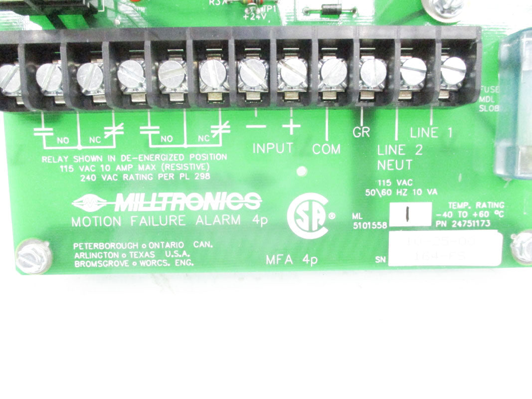 MILLTRONICS MFA4P (AS PICTURED) NSMP