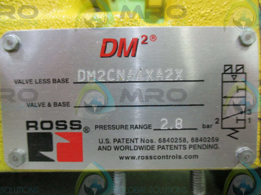 ROSS DM2CNA4XA2X VALVELESS BASE *NEW NO BOX*